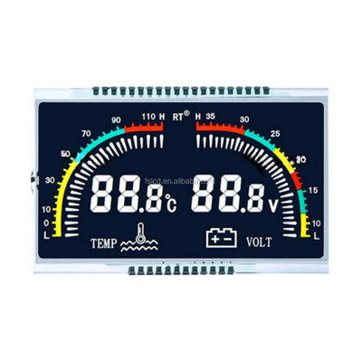 Transparent 7 Segment Lcd Module , Portable Smart Medical High Contrast VA Lcd Display