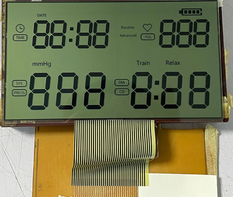 Positive Matrix HTN-LCD-Bildschirm übertragbarer Modulgraphischer LCD-Bildschirm für Sphygmomanometer