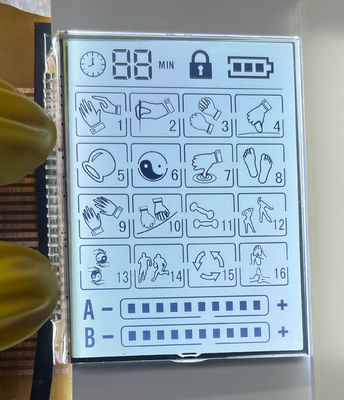 3.6V Positive Matrix HTN LCD-Display Transmissive Graphische LCD-Bildschirm für Massager