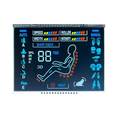 5.0 V Negativo VA Display LCD Segmento Código de Ecrã Dispositivo de massagem personalizável
