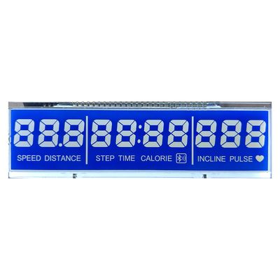 5.0 V Negativ-Übertragungs-HTN-Segment-Code-LCD-Laufbandanzeige