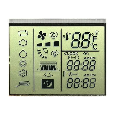 3.0 V Positive TN Transmissive Air Conditioner Remote Control Customizable LCD Panel