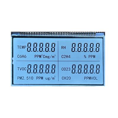3.3 V صفحه نمایش کد بخش انتقال TN مثبت LCD سفارشی