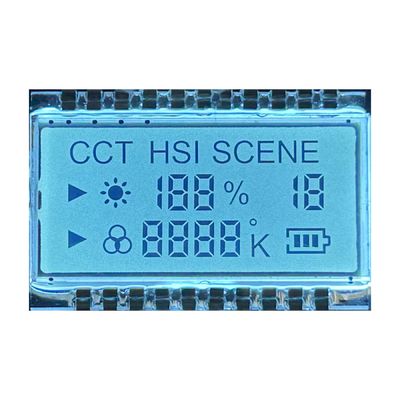 3.0 V Positif HTN Transmissive Monochrome Screen Fill Light LCD
