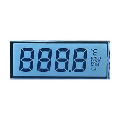 3.0 V Positiv 6 O' CLOCK Übertragbarer Segmentbildschirm für Thermometer