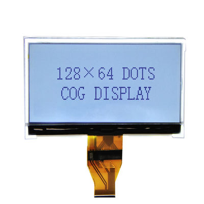 Custom 128x64 Graphic Low Power Monochrome LCD COG LCD Display Module Dengan Lampu Belakang