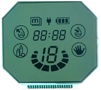 TN Negatywny niestandardowy wyświetlacz LCD, monochromatyczny miernik mocy Odblaskowy wyświetlacz LCD