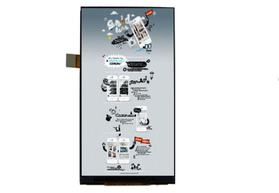 All View Angle Hd TFT LCD Resistive Touchscreen With Mipi Interface 4.7 Inch Size