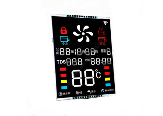 Silkscreen VA หน้าจอ LCD เชิงลบ / โมดูลหน้าจอ LCD ขาวดำอุตสาหกรรมสำหรับอุปกรณ์