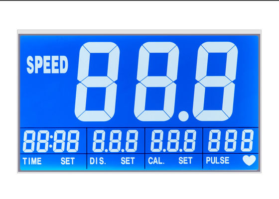 Het Zwart-wit LCD de Vertoningsscherm van STN HTN FSTN TN Va de Module van de 7 Segmentvertoning