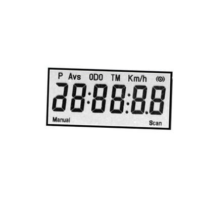 Custom Monochrome Transparent FSTN LCD Module Storage Temp -20-+70℃