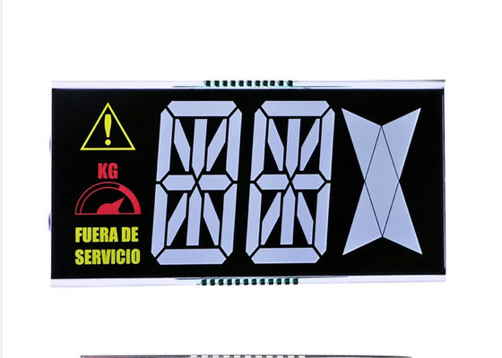 Lcd zeigen 8 Segment-Ziffernanzeigeeinheits-Negativ der Zahl-VA DFSTN Lcd 7 hochauflösender Lcd-Modus-breiten Betrachtungs-Winkel-Schirm an