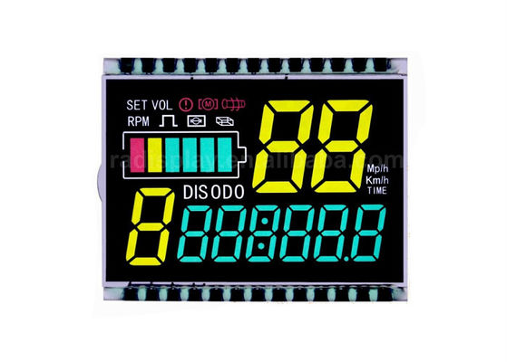 Het Scherm van de douaneva Lcd Vertoning 14 Segmentlcd Cijfer van de Module het Negatieve Vertoning 7 Segmentlcd Module